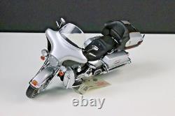 1/10 Franklin Mint Harley-Davidson Road King diecast model, ltd edn COA
