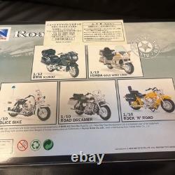 1/12 Scale Honda Goldwing6 Diecast Bike Minicar Motorcycle Goldwing Newray Road