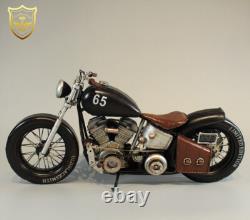 1/6 Bobber Harley motorcycle alloy model can be paired with HT 12 inch soldier