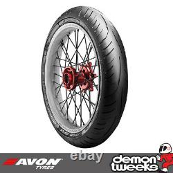 1 x Avon Storm 3D X-M Motorcycle / Bike Tyre 120 70 ZR17 (58W) TL Front
