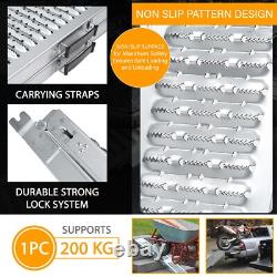 1 x VEHICLE LOADING RAMP HEAVY DUTY 200KG CAPACITY FOLDING MOTORBIKE BIKE ACCESS