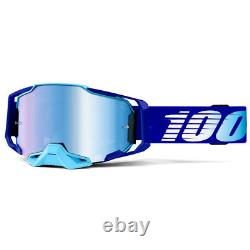 100% Percent Armega Goggle Royal Essential Mirror Lens Off-Road Motocross Goggle