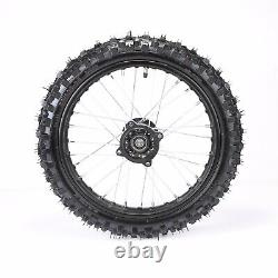 12 14 Wheels 60/100-14 Tyre 80/100-12 + Front Forks Triple Dirt Bike Atomik