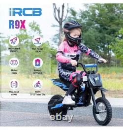 12'' Electric Kids Motorcycle 300W Mountain E-bike 36V 4Ah 25km/h 3-Speed -Green