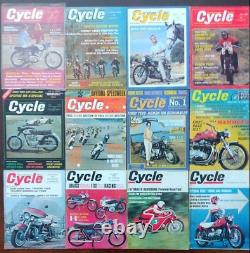 12 x Cycle Magazines Jan-Dec 1966