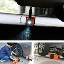 12V 5Ton Car Electric Jack Hydraulic Floor Lift Roadside Tire Repair Tool 45CM