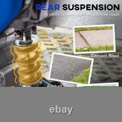 12V Kids Electric Ride on Motorcycle with Twist Grip Throttle, Suspension