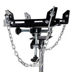1660lbs 0.75Ton Transmission Jack 2 Stage Hydraulic with 360° for car auto lift