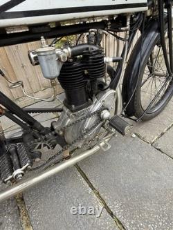 1913 Brooklands Rep Rudge 500cc Pioneer Vintage Machine Motorcycle Bike