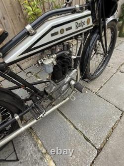 1913 Brooklands Rep Rudge 500cc Pioneer Vintage Machine Motorcycle Bike