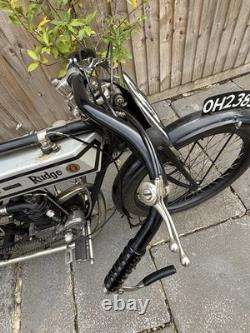 1913 Brooklands Rep Rudge 500cc Pioneer Vintage Machine Motorcycle Bike
