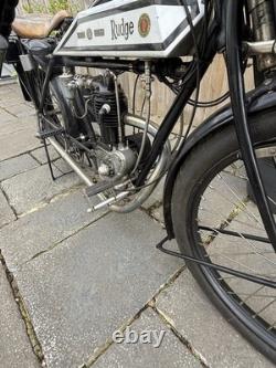 1913 Brooklands Rep Rudge 500cc Pioneer Vintage Machine Motorcycle Bike