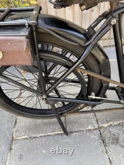 1923 Baby Triumph 250 Cc Vintage Belt Drive Machine Classic Motorcycle Bike