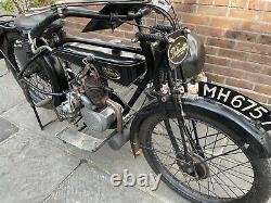 1925 Velocette Model B 250 Two Stroke Rare Vintage Motorcycle Vintage Bike