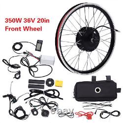 20 inch Front Wheel Electric Bicycle Motor E-Bike Hub Conversion Kit 36V 350W