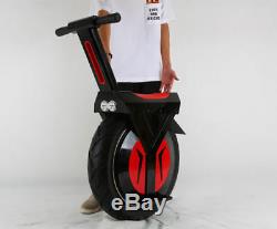 2019 Self-Balancing ONE WHEEL MOTORCYCLE Electric Unicycle 17 Off-Road Tire