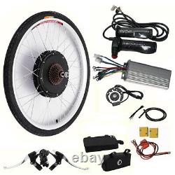 26 Electric Bicycle Conversion Kit For E-Bike Rear Wheel Hub Motor 48V 1000W UK