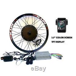3.2 TFT Display + 3000W Electric MTB Bicycle E Bike Hub Motor Conversion kit