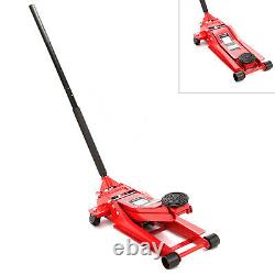 3 Ton 70mm Ultra Low Profile Entry Trolley Jack High Lift Garage Vehicle Car