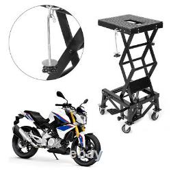 300LB Motorcycle Scissor Lift Hydraulic Bike ATV Repair Hoist Floor Stand