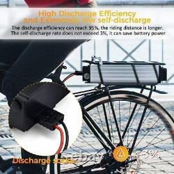 36V 13Ah E-bike Battery Bicycle With Rear Carrier Rack Bracket Fit Motor 36V 500W