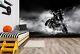 3d Motorcycle Fog B336 Transport Wallpaper Mural Self-adhesive Removable Wendy