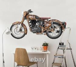 3D Motorcycle I151 Car Wallpaper Mural Poster Transport Wall Stickers Angelia