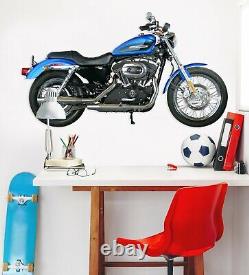 3D Motorcycle I154 Car Wallpaper Mural Poster Transport Wall Stickers Angelia