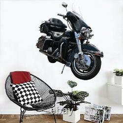 3D Motorcycle O65 Car Wallpaper Mural Poster Transport Wall Stickers Amy