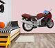 3d Red Motorcycle O89 Car Wallpaper Mural Poster Transport Wall Stickers Zoe