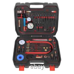 46x Diesel Petrol Engine Compression Tester Pressure Loss Leak Tester Master Kit