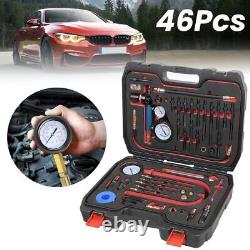 46x Diesel Petrol Engine Compression Tester Pressure Loss Leak Tester Master Kit