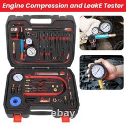 46x Diesel Petrol Engine Compression Tester Pressure Loss Leak Tester Master Kit