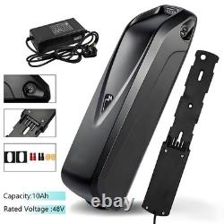 48V 10Ah Battery Pack for 350W 500W 750W E-Bike Electric Bicycle Bike Motor UK