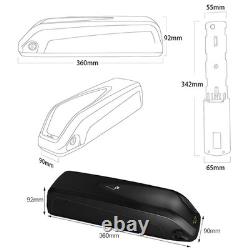 48V 10Ah Battery Pack for 350W 500W 750W E-Bike Electric Bicycle Bike Motor UK