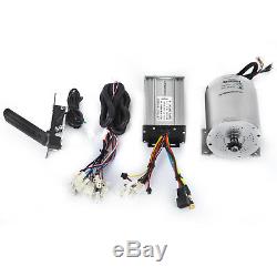 48V 1800W Brushless Motor Controller Throttle Wire DIY E-Bike eATV Bicycle