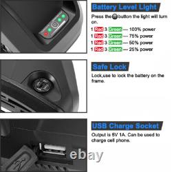 48V 20Ah Hailong Li-ion Ebike battery Electric bike Battery 0-1500W Motor