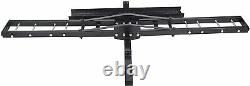 500lbs Motorcycle Scooter Dirt Bike Carrier Hauler Hitch Mount Steel Rack withRamp