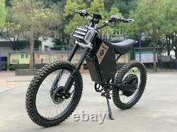 72V 5000W Adult Electric Full Suspension Off-road E Dirt Bike Motorcycle 45 MPH