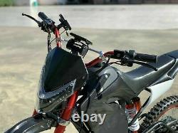 72V 5000W Aluminum Electric Off-road (Dirt) Bike Motorcycle For Adults. 45+ MPH