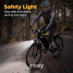 AOVOPRO Electric Bike BK520 for Adults with 250W Brushless Motor, 40Miles 15MPH