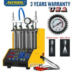 AUTOOL CT150 Car Fuel Injector Tester Cleaning Machine Ultrasonic Gasoline 110V