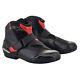 Alpinestars Smx-1 R V2 Vented Black Red Motorcycle Boots New! Fast Shipping