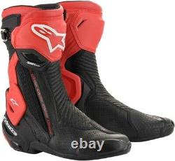 Alpinestars SMX Plus V2 Vented Boots Black Red 46 2221119-13-46 3404-1521