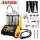Autool Ct150 Car Motorcycle Ultrasonic Fuel Injector Cleaner Tester Machine 220v