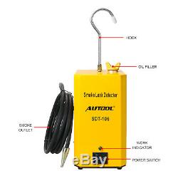 Autool SDT106 Smoke Machine Automotive Leak Detector Pipe EVAP Leakage Detector