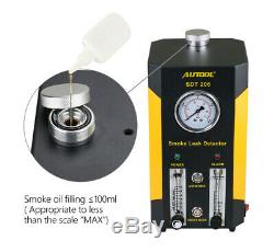 Autool SDT206 Car Smoke Machine Leak Detector Diagnostic Tester EVAP Air Mode