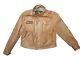 Belstaff Cougar Leather Jacket Caramel Malenotti Motorcycle Biker Men Xl