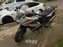BMW F800ST Lowered Motorcycle With Matching BMW Expanding Panniers