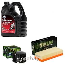 BMW K 1600 GT 2013 Silkolene Pro 4 10w40 4L Oil Air Filter Service Kit